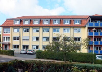 Haus 3 Aegidienstraße 24. Ansicht auf den Haupteingang von der Straße aus.