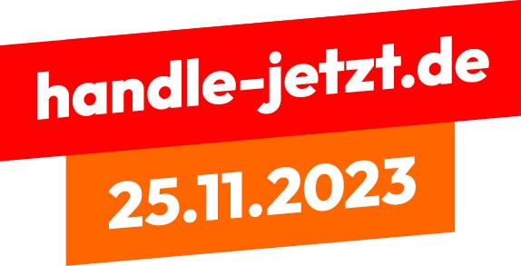 Aktion "Handle JETZT" am 25.11.2023